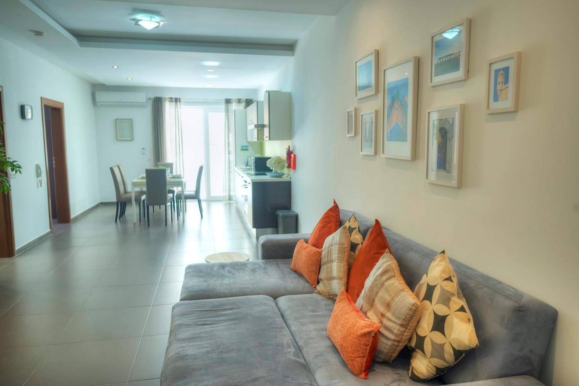 Bright & Large 2Bedrooms In Sliema Center Mpor1-1 Экстерьер фото